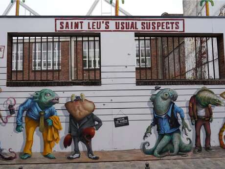 Visite guidée : Parcours d'art urbain IC.ON.IC