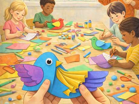 Petits mots et plumes | Crée ton oiseau poétique !