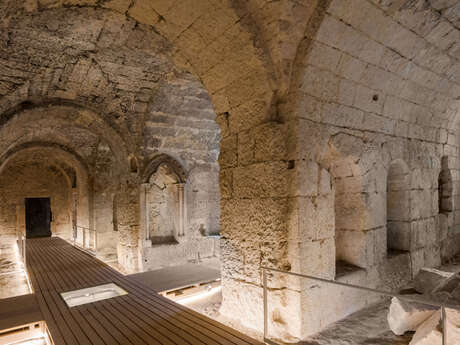Visite guidée : l'abbaye Saint-Médard, crypte de l'abbaye