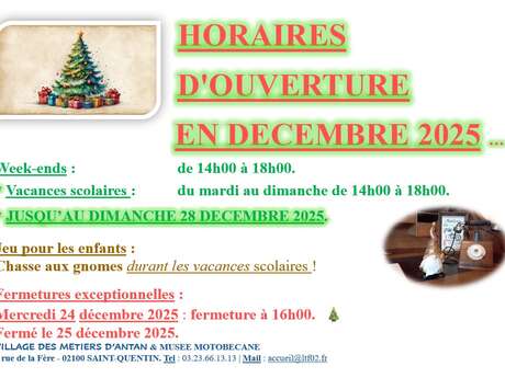 La chasse aux gnomes au Village des Métiers d'Antan et Musée Motobécane