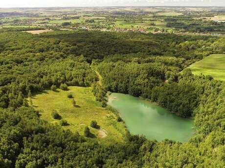 Le lac bleu