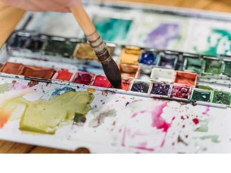 Atelier aquarelle au restaurant Alma à Chantilly