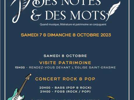 Deuxième édition du festival "des notes et des mots" à Sercus