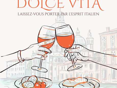 Dolce Vita à l’Auberge du Jeu de Paume.