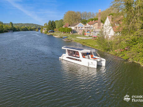 Promenade en catamaran solaire | Parenthèse nature sur l'Aisne