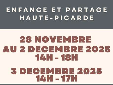 Trésors d’ici et d’ailleurs, exposition de l’association Enfance et Partage Haute-Picardie