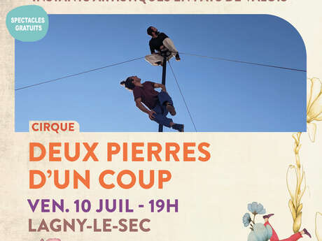 [Les Ephémères] DEUX PIERRES D’UN COUP