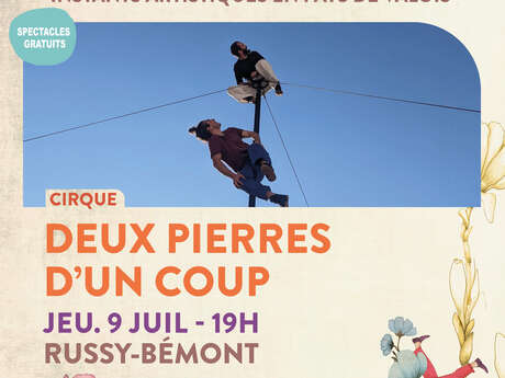 [Les Ephémères] DEUX PIERRES D’UN COUP