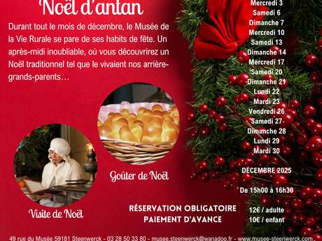 Noël d'Antan a Musée de la Vie Rurale de Steenwerck