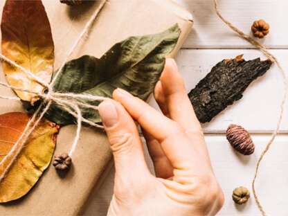 Atelier "Venez fabriquer votre déco au naturel"