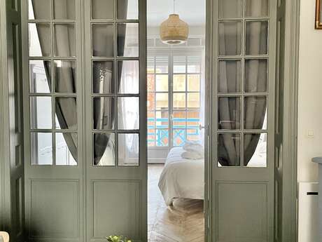 La Batelière, appartement mer avec patio privé