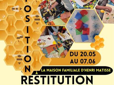 Exposition-Restitution à la Maison familiale Henri Matisse : Les abeilles de Matisse
