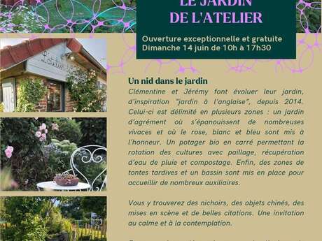 Bienvenue dans mon jardin au naturel : le jardin de l'atelier à Parpeville