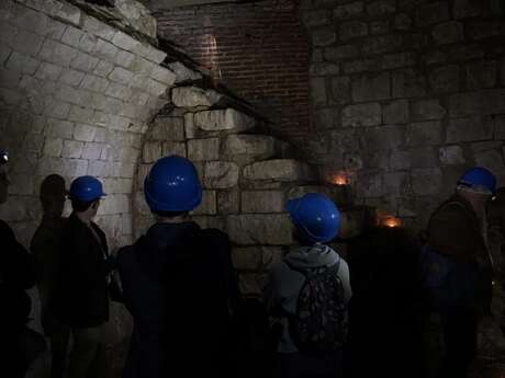 Visite inédite : Le Quadrilatère souterrain