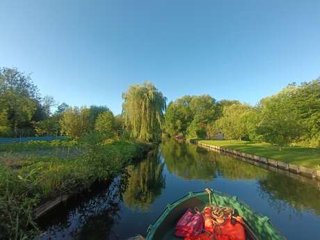 Les Secrets du Marais, visite en barque des hortillonnages
