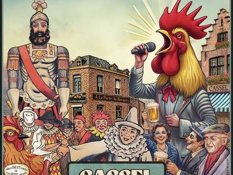 Championnat du monde du cri du coq à Cassel