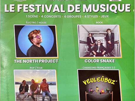 Festival de musique à la base du parc de Morbecque