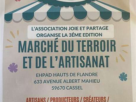 3ème édition du marché du terroir et de l'artisanat à l'EHPAD de Cassel
