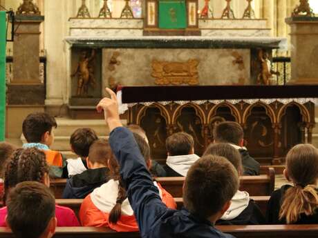 Visite guidée de l'Abbatiale de Saint-Germer-de-Fly pour les enfants