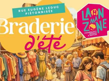 Braderie d'été à Laon