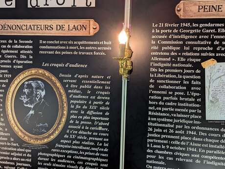 Exposition à Laon : "Coupables ? Chroniques du banc des accusés"