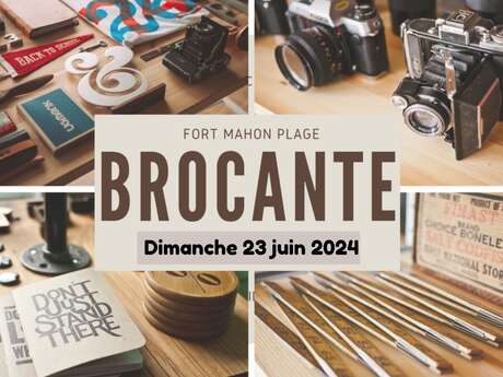 Brocante de l'Office de Tourisme