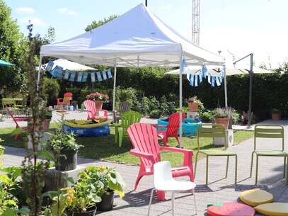 La fête au jardin à l'Odysée