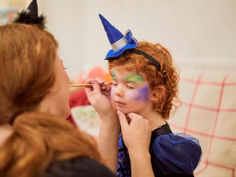 Maquillage d'halloween