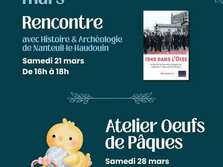 🐣 Atelier "Oeufs de Pâques"