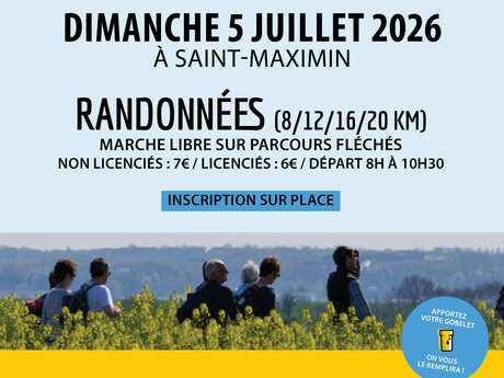 Randonnée | Boucle au départ de Saint-Maximin "Sur les pas des bâtisseurs"