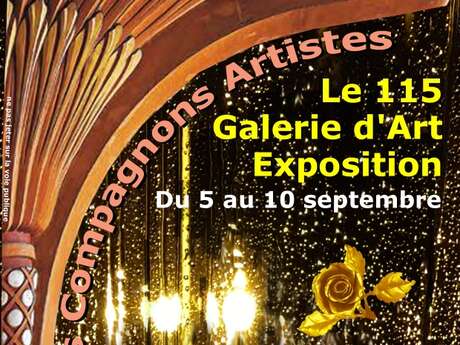 Exposition au 115 Galerie d'art : Les Compagnons Artistes