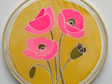 Atelier peinture sur soie