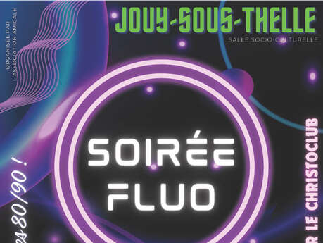 Soirée Fluo Années 80/90