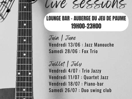 Soirée Jazz au bar de l'Auberge du Jeu de Paume à Chantilly