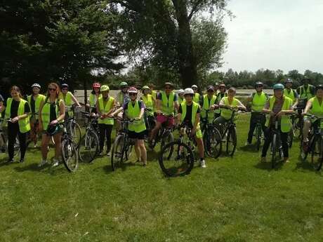 A vélo le long de la Somme