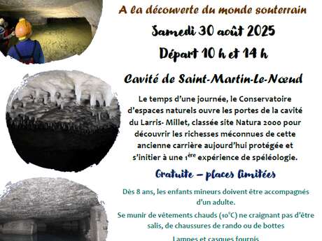 Sortie Spéléologie - Natura 2000