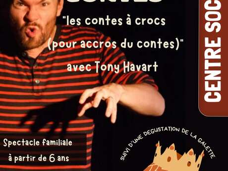 [Spectacle] "Les contes à crocs" (pour accrocs du conte) et galette des rois 🐺