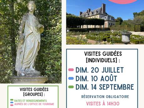 Visites guidées du Parc du Château de Corbeil-Cerf