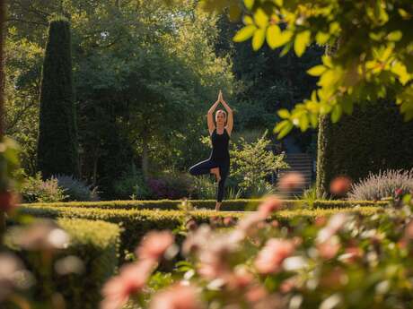 Yoga d'été et balade guidée sensorielle aux Jardins de Valloires