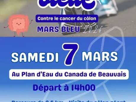 Marche Bleue contre le cancer du côlon