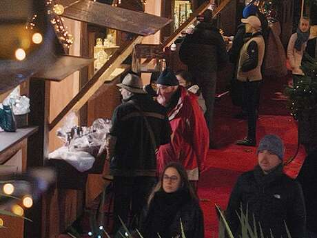 Marché de noël de la rue du clape