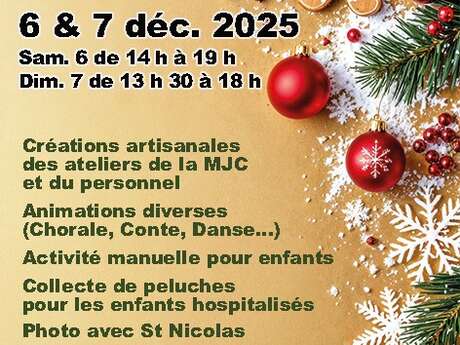 Marché de Noël à la MJC St-Saulve