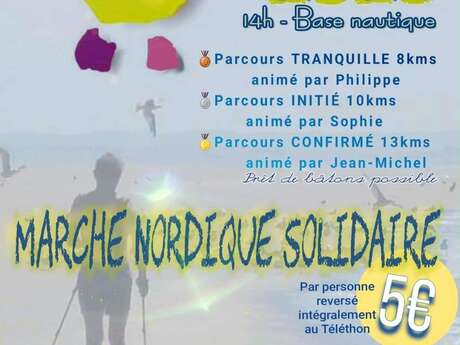 Téléthon - Marche nordique solidaire