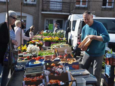 Marché de oye-plage