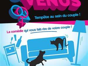 Comédie "Mars et Vénus, tempête au sein du couple" au Bar à rire