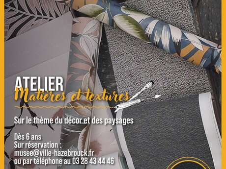 Atelier vacances au musée des Augustins: Matières et textures