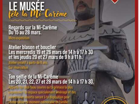 Le musée des Augustins fête la Mi-Carême: Atelier blasons et boucliers