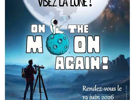 Observation astronomique de la Lune à St Saulve