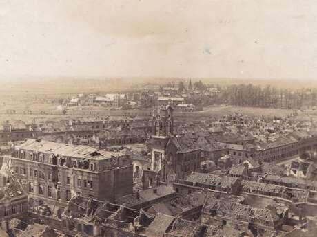 Installation interactive « Armentières, vue du ciel, hier et aujourd’hui »