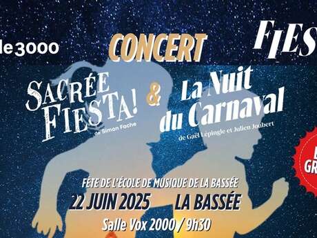 La Nuit du Carnaval et Sacrée Fiesta ! à La Bassée